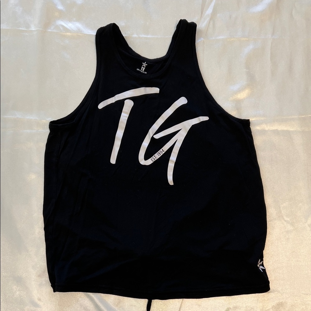 Black Top Gun All Stars Tank Top by Rebel Athletic